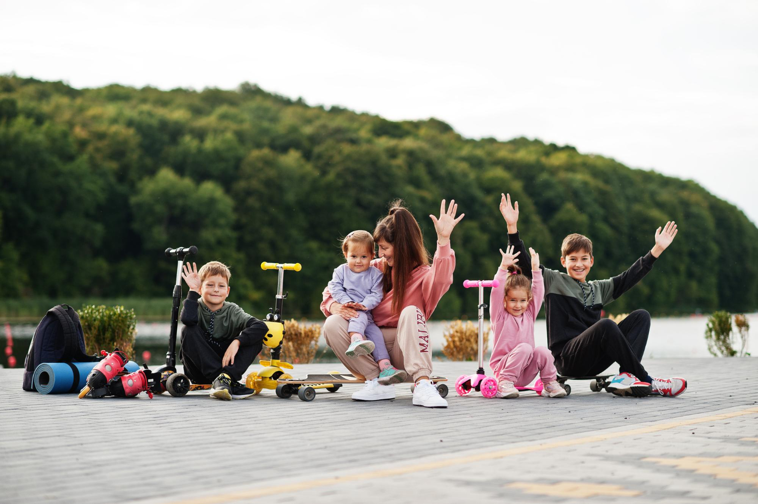 Children playing and learning at a childcare NZ outdoor center